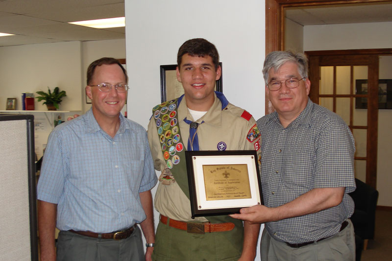 Boy Scout Appreciation Award